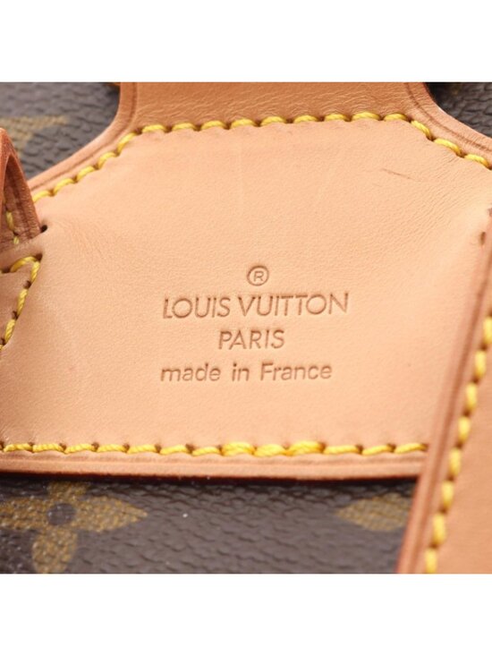 Louis Vuitton Backpack Montsouris Canvas Leather main image 13